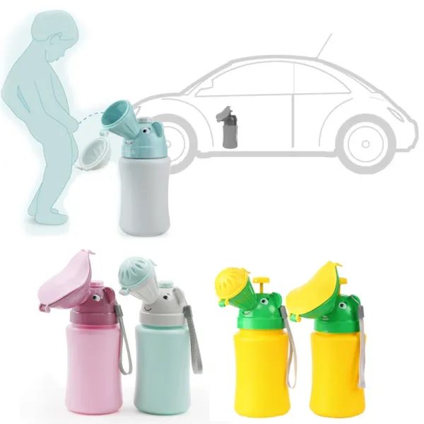 Portable Baby Hygiene Toilet Urinal Boys Girls Pot Outdoor Car Travel Carousel 1