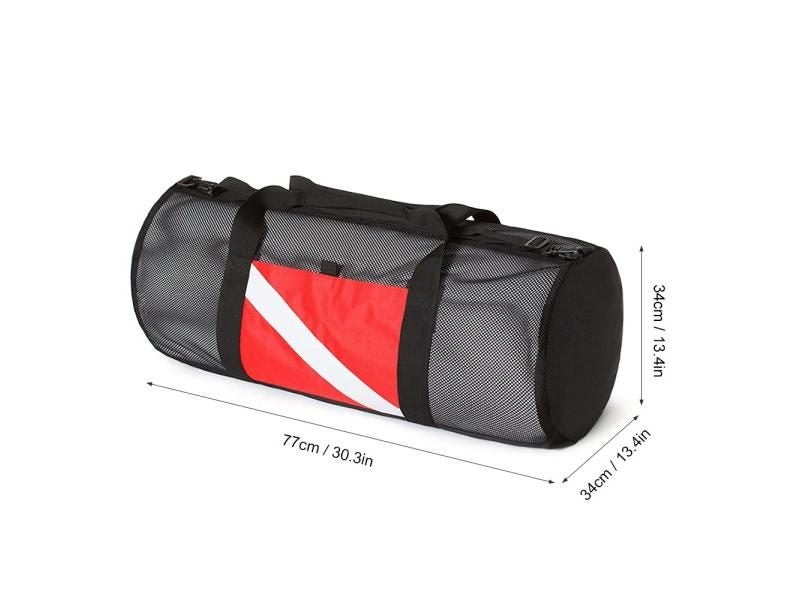 Mesh Duffel Gear Bag Snorkel Equipement Carry Bag For Diving Mask Snorkel Fins Carousel 1