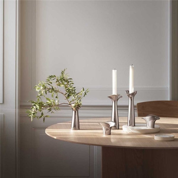 Georg Jensen Bloom Botanica Tealight Candleholder Set 2pcs Carousel 2