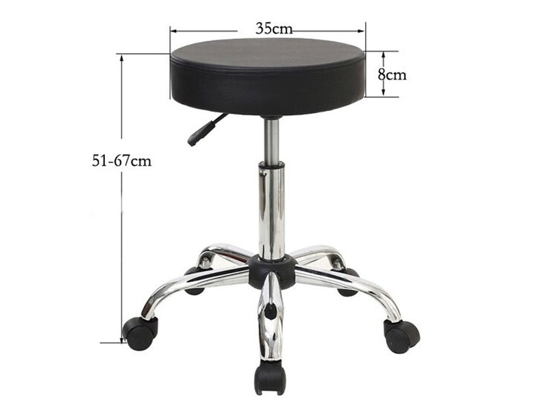 Stool Chair Rolling Chair Massage Facial Tattoo Bar stools Salon Beauty Carousel 2