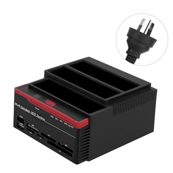 Triple Slot Hard Drive Docking Station - (NZ Clearance) Carousel 12