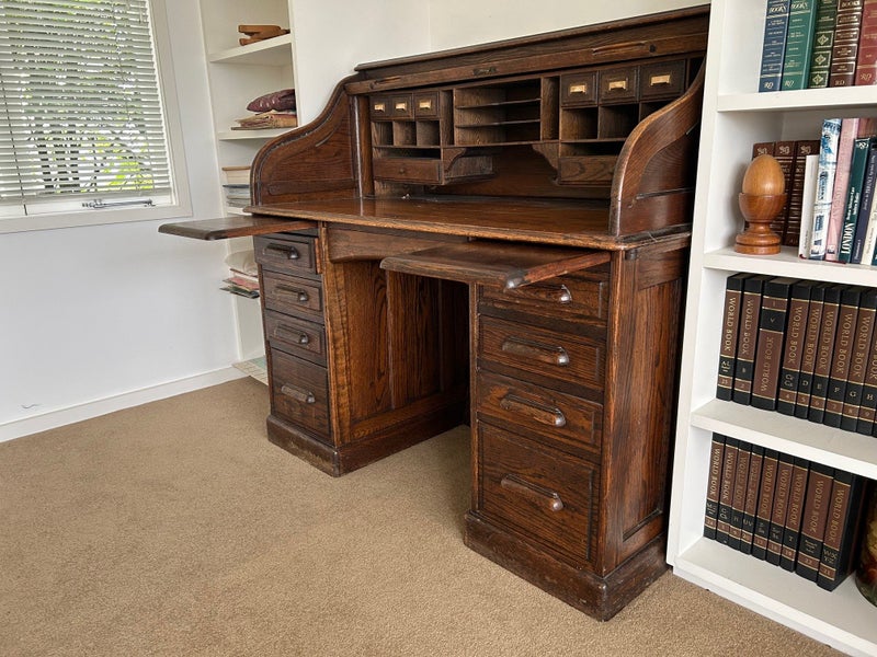 Roll Top Desk - Antique Carousel 1