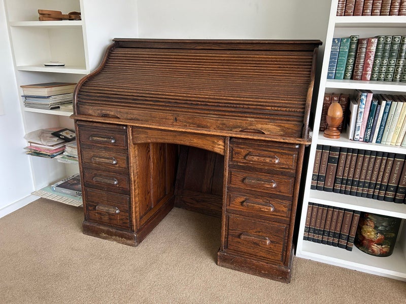 Roll Top Desk - Antique Carousel 2