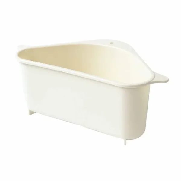 Triangular Sink Drain Shelf Drain Rack Multifunctional Storage Holders Sucker Carousel 1