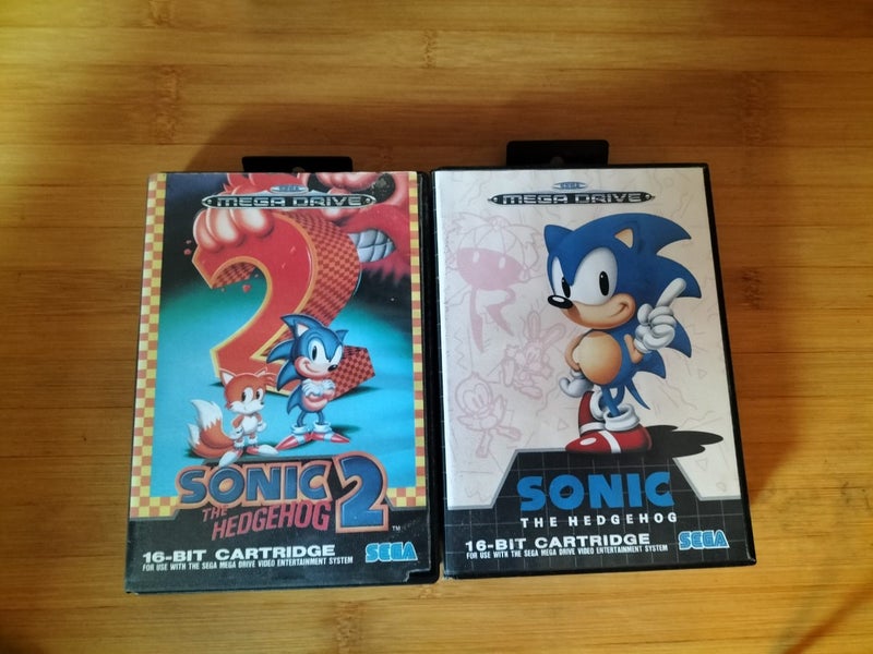 Sonic the hedgehog 1 and 2 sega mega drive Carousel 1