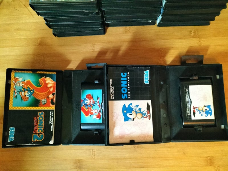 Sonic the hedgehog 1 and 2 sega mega drive Carousel 2