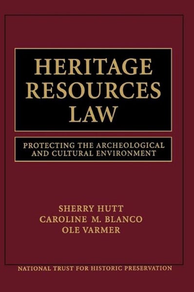 Heritage Resources Law by National Trust for Historic Preservation - Hardcover Carousel 1