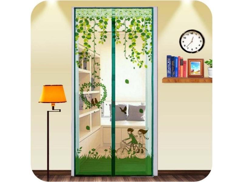 90*210cm/100*210cm Magnetic Curtains Door Screen Mosquito Net On The Door Carousel 1