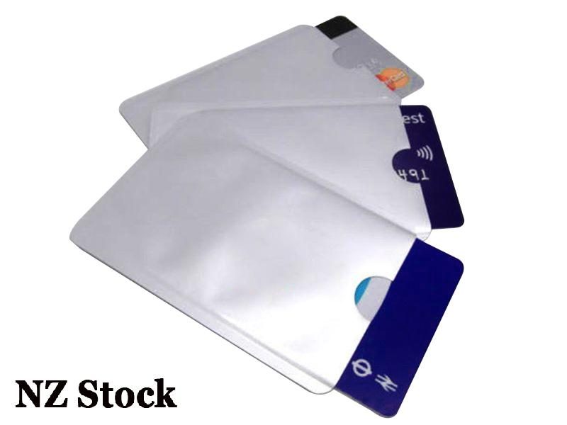 4 X RFID Blocking Credit Card Protection Sleeves Carousel 1