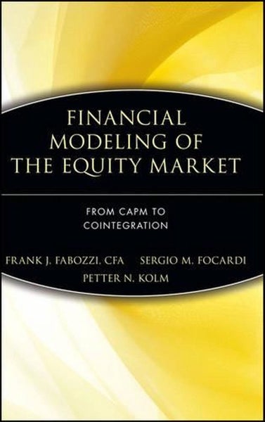 Financial Modeling of the Equity Market by Sergio M. Focardi - Hardcover Carousel 1