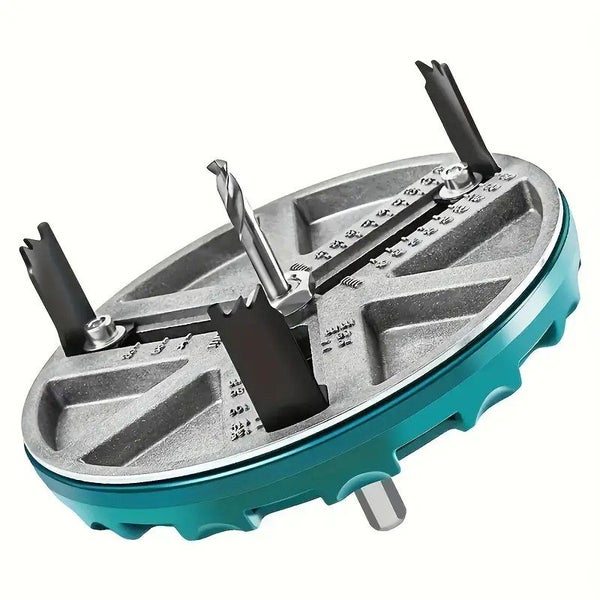 Adjustable Hole Saw Cutter 4.32cm to 12.7cm Wood Drilling Bit Carousel 11
