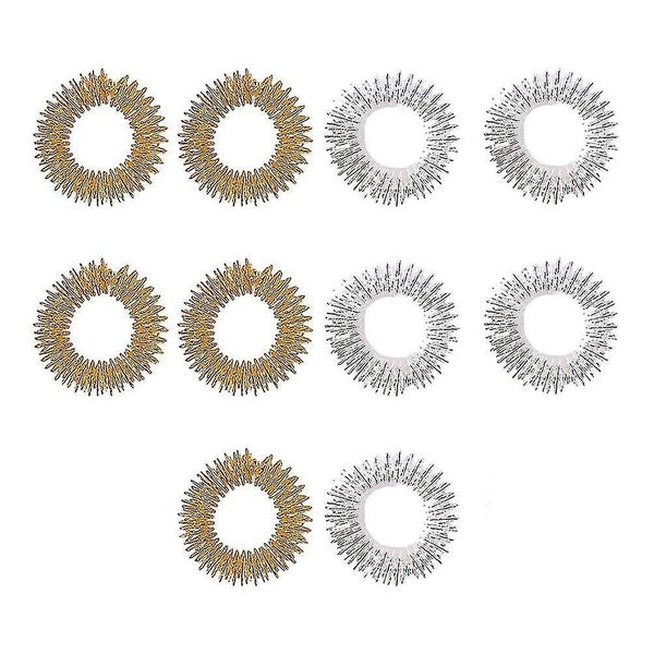 10pcs Massage Rings Finger Acupressure Rings Hand Fidget Toys For Kids Adults Carousel 1