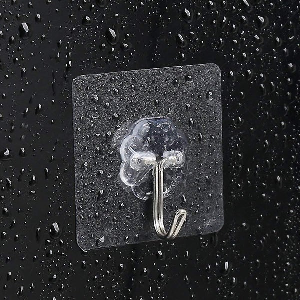 Transparent Adhesive Hooks Utility Hooks, Heavy Duty Coat Hooks Carousel 2
