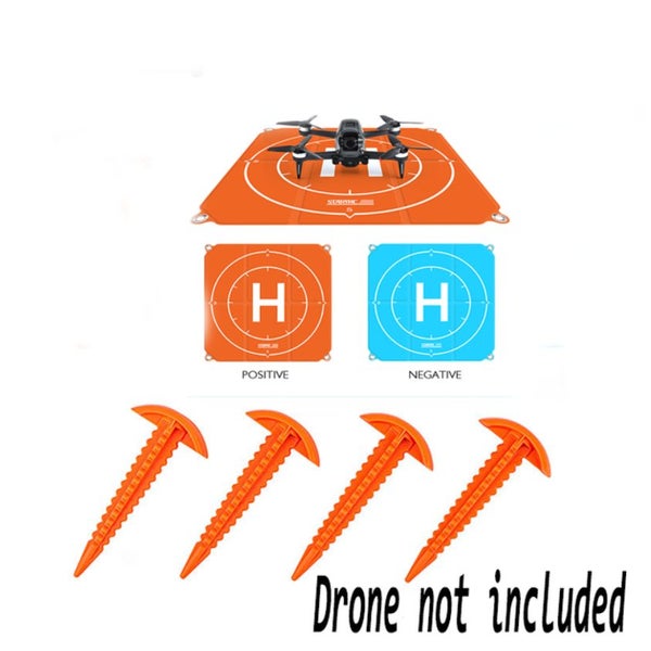 Fast-fold Drone Landing Pad 50/65cm Luminous For DJI Air 2S FIMI X8 Mavic Mini Carousel 1