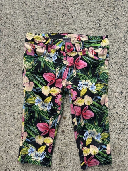 Vintage Girls Floral Pants Size 8 Carousel 1