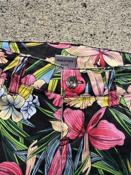 Vintage Girls Floral Pants Size 8 Carousel 2