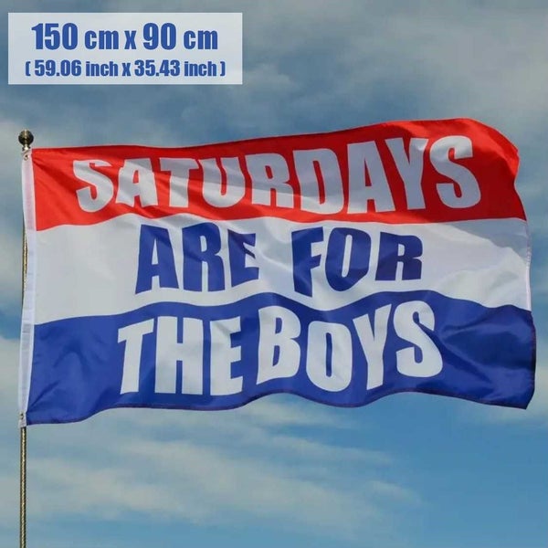 Saturdays Boys Flag Historic Bar Posters Wall Decor *Over Stocked* Carousel 1