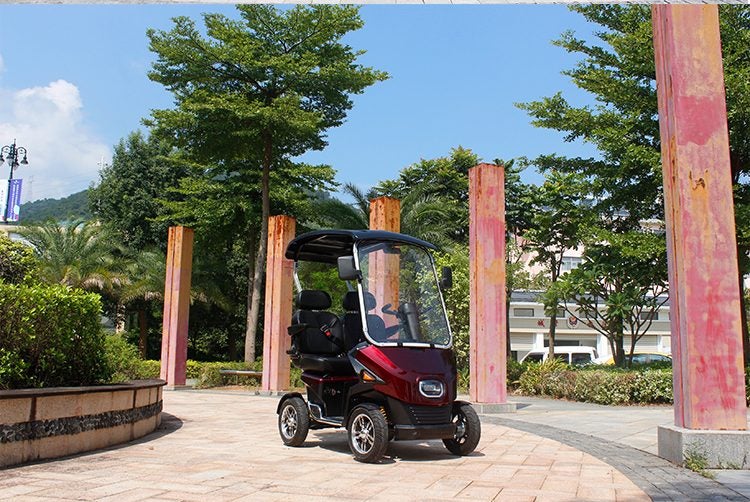 8-Year Battery Warranty. LiFePO4. 100km. IM4-L48 Dual Seat Retirement Village. Carousel 7