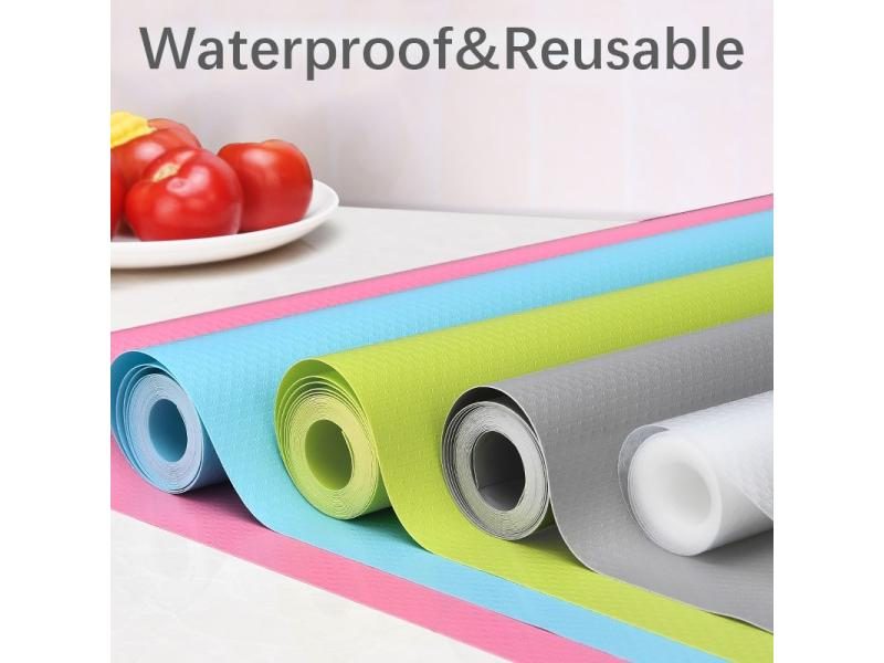 Reusable Shelf Cover Liners Cabinet Mat Drawer Mat Moisture-Proof Waterproof Carousel 1