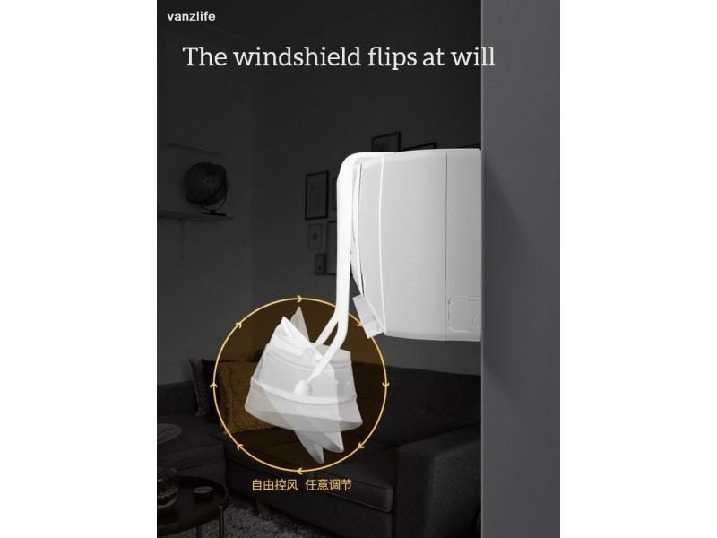 Air Conditioning Windshield Anti-Direct Blowing Wall-Mounted Air Outlet Baffle Carousel 1