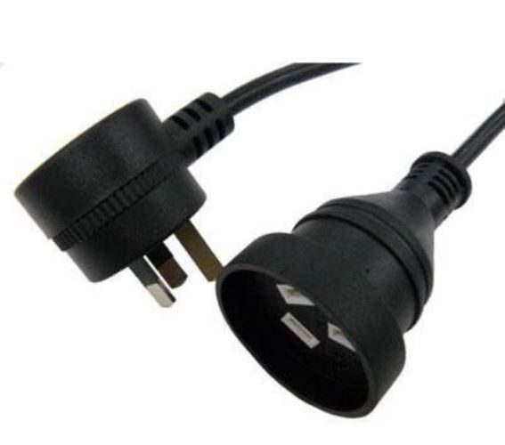 10m Black AC extension cable Carousel 1