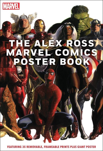 The Alex Ross Marvel Comics Poster Book by Alex Ross - Paperback Carousel 1