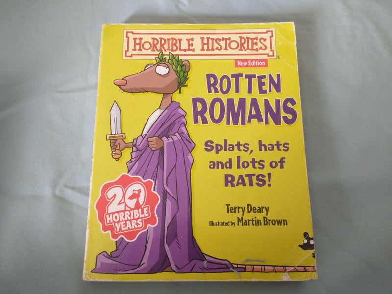 Horrible History Rotten Romans Splats, Hats & Lots of Rats! Carousel 1