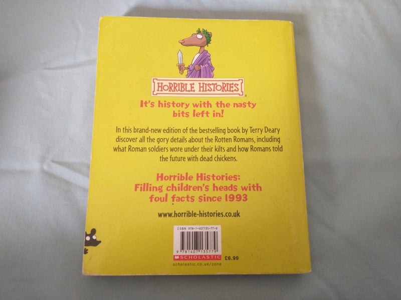Horrible History Rotten Romans Splats, Hats & Lots of Rats! Carousel 2
