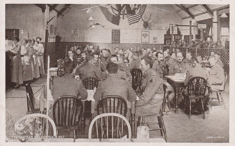 WW1 NZ Soldiers -Shakespeare Hut, London - The Canteen Carousel 1