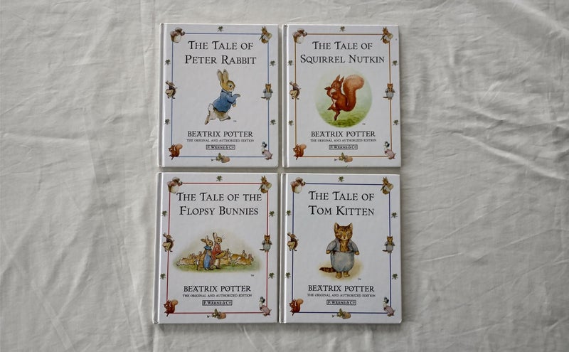 Beatrix Potter Original Peter RabbitFlopsy BunniesTom KittenSquirrel Nutkin play Carousel 1