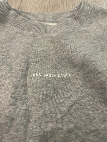 Assembly Label Grey Boys Sweatshirt Carousel 2