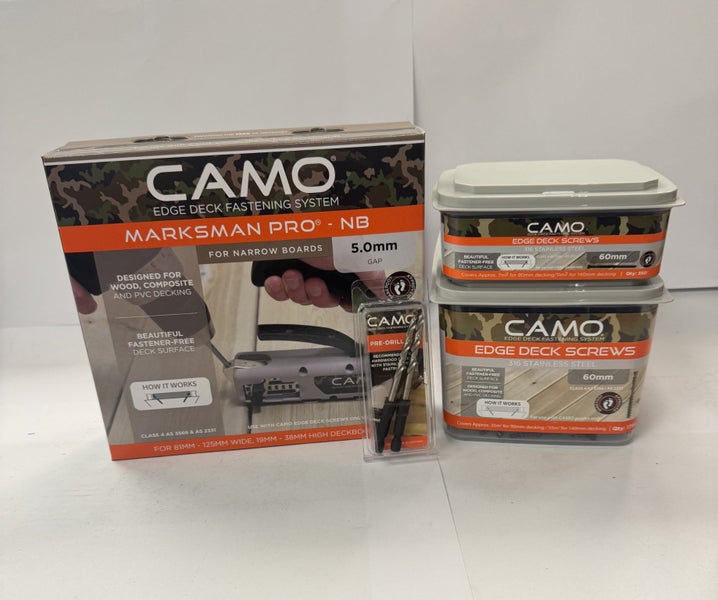 Camo Hidden Fixing System for 80-123mm Decking Boards Bulk Deal Carousel 1