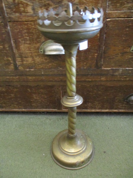 SH 882 - French Brass Pricket Candlestick Carousel 1