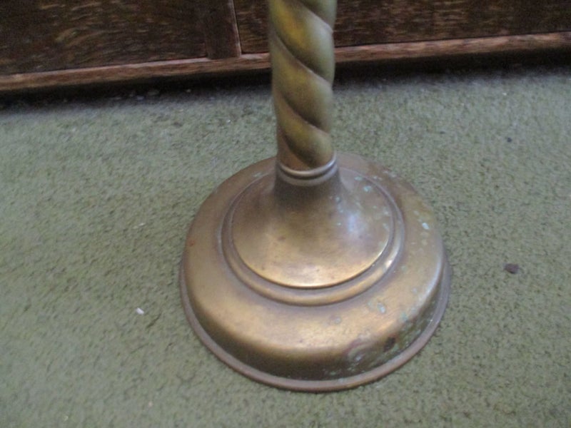 SH 882 - French Brass Pricket Candlestick Carousel 2
