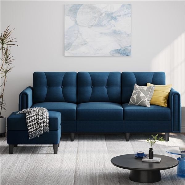 3-Seater Sofa with Ottoman Carousel 11