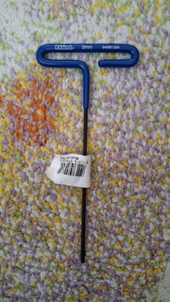 EKLIND 54630 3 MM Cushion Grip Hex T-Handle T-Key allen wrench Carousel 1