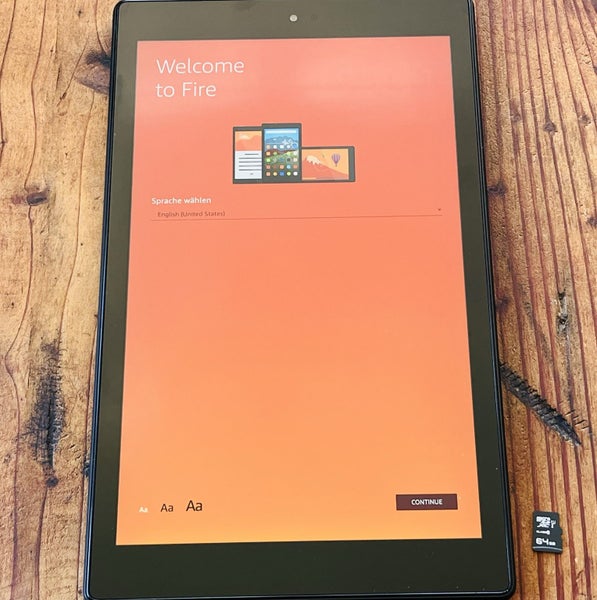Amazon Fire HD 10, 7th Gen, 32GB, 64GB Mem Card & USB Carousel 2