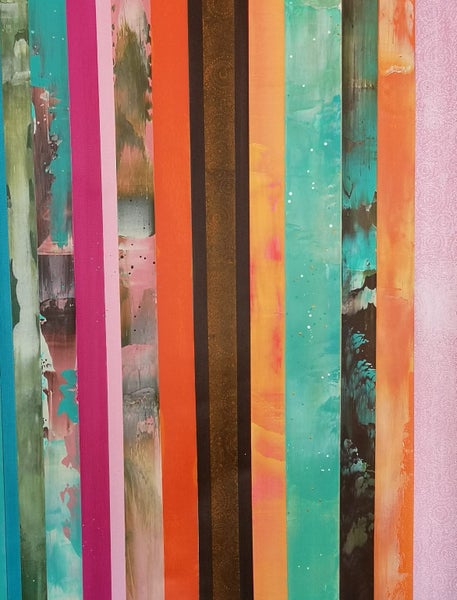 Inspire Peace Art Painting Original Abstract Acrylic for sale by artist Carousel 1