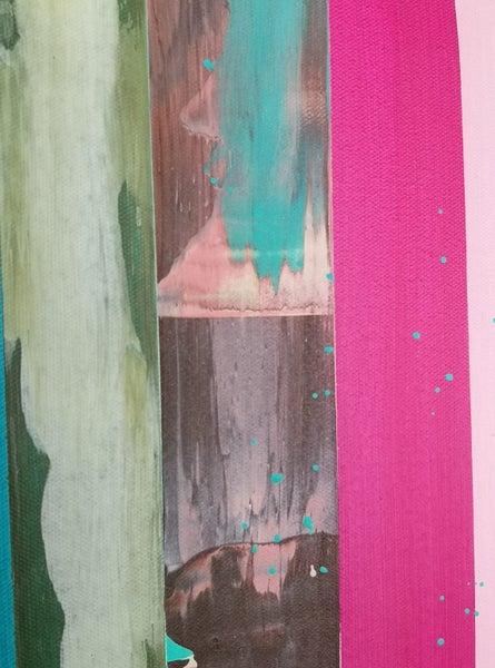 Inspire Peace Art Painting Original Abstract Acrylic for sale by artist Carousel 2