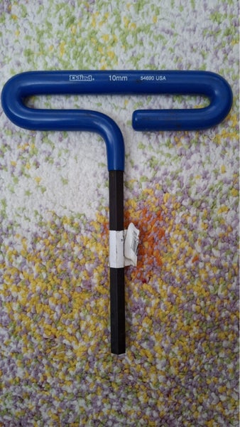 EKLIND 54690 10 MM Cushion Grip Hex T-Handle T-Key allen wrench Carousel 1