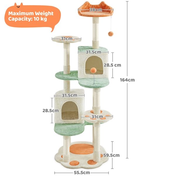 Cat Tower Cat Tree 164cm Carousel 2