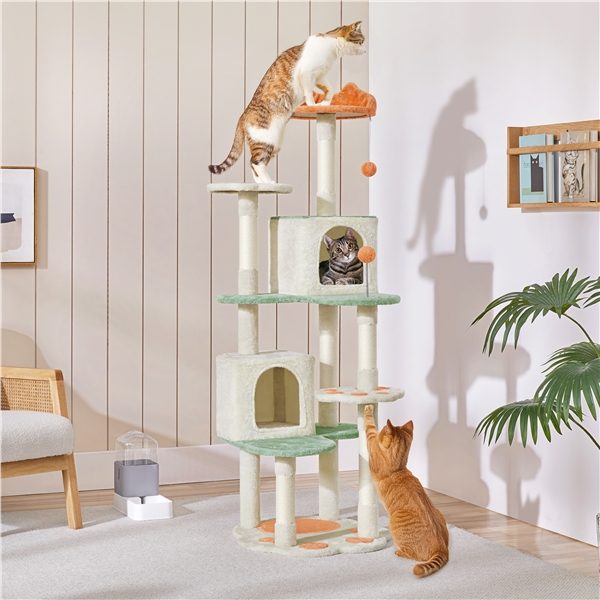 Cat Tower Cat Tree 164cm Carousel 12