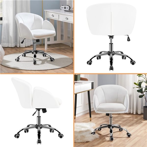 Modern Swivel Rolling Chair Beauty Chair Carousel 7