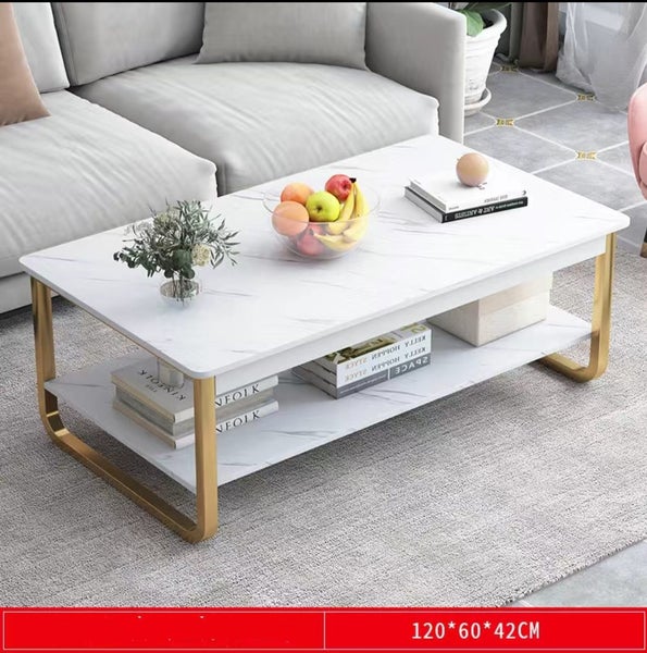 Simple Design Style Coffee Table white Carousel 1