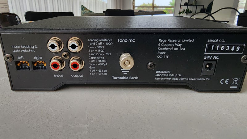 Rega Fono MC pre amp Carousel 3