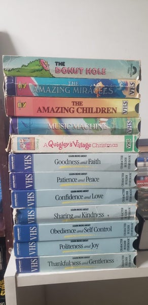 Children's VHS tapes Carousel 1
