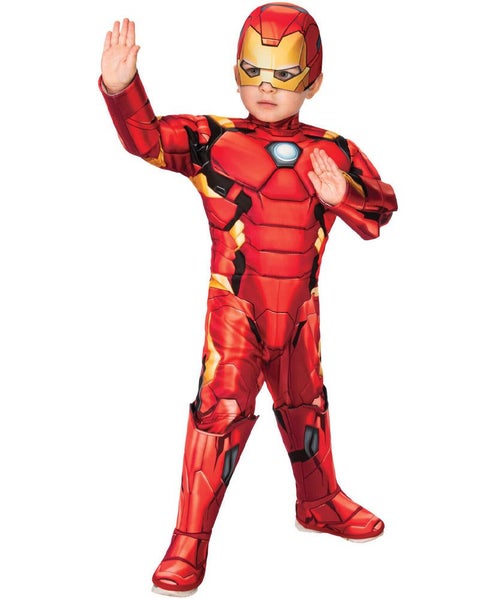 Iron Man Deluxe Toddler Boys Costume Carousel 1