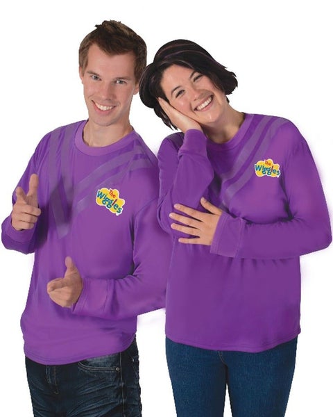 The Wiggles Lachy Adult Costume Top Carousel 1