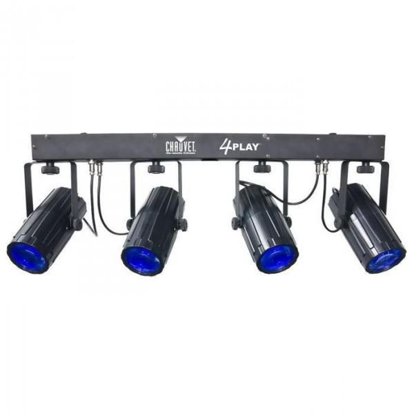 ON SALE CHAUVET 4 Play 2 - 4 Pod light effect on T Bar Carousel 1