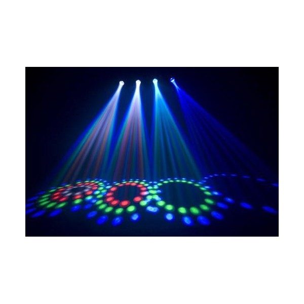 ON SALE CHAUVET 4 Play 2 - 4 Pod light effect on T Bar Carousel 9